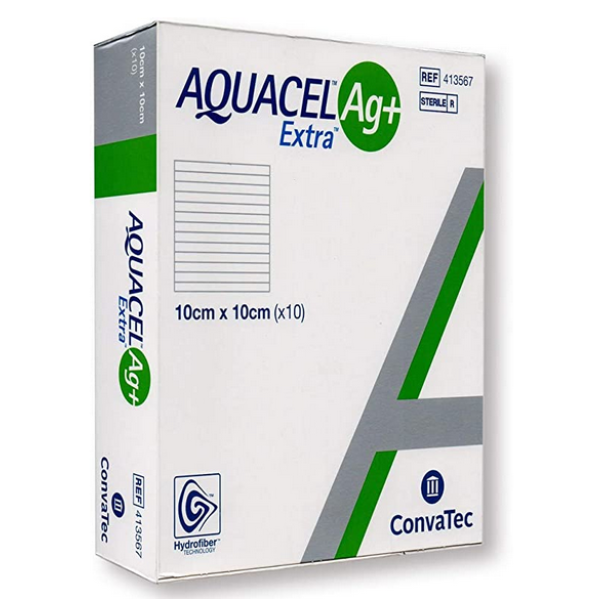 AQUACEL AG + EXTRA 10X10CM 10P