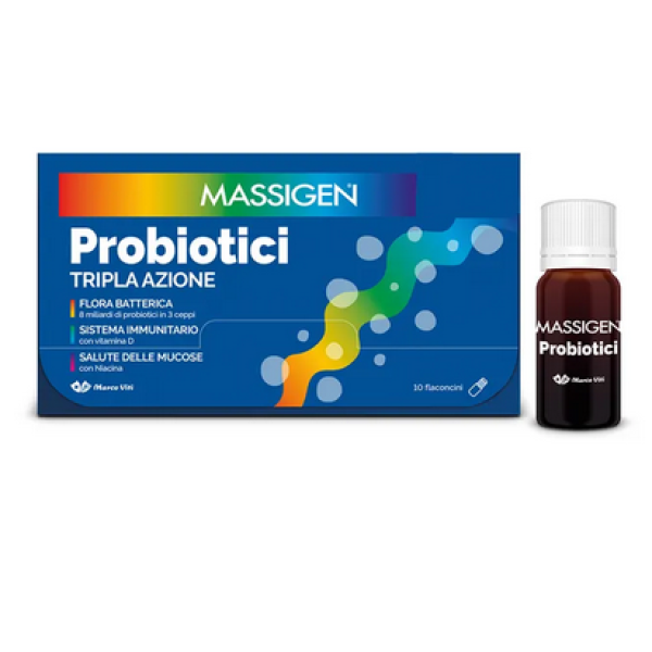 MASSIGEN PROBIOTICI 10FLX8ML