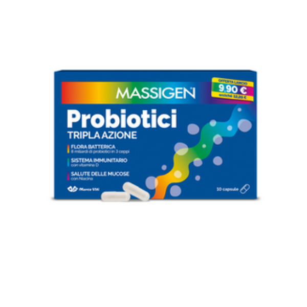 MASSIGEN PROBIOTICI 10CPS