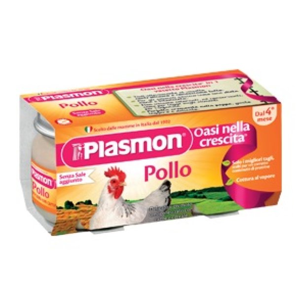 PLASMON*OM POLLO 2 X 80 G