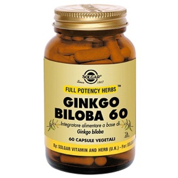 GINKGO BILOBA 60 60VEGICPS SOL