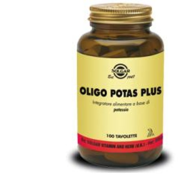 OLIGO POTAS 100 CPS SOLGAR PLU