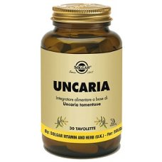 UNCARIA 30 CPS SOLGAR