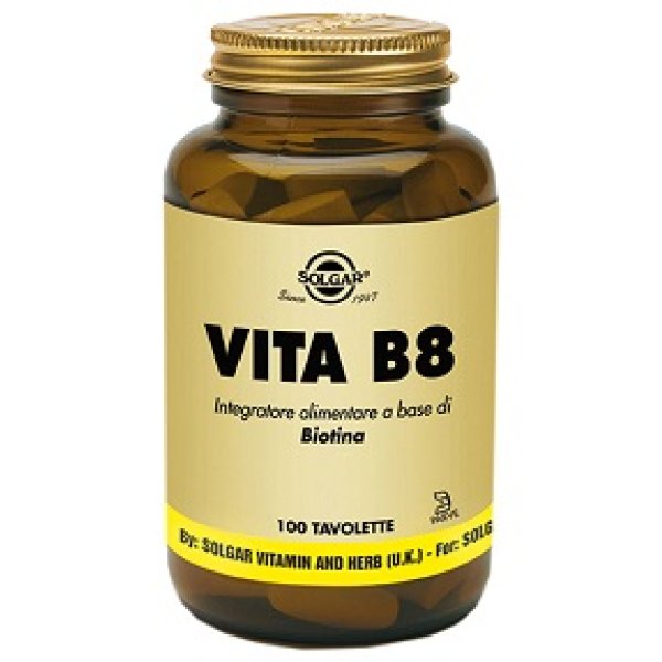 VITA B8 100TAV SOLGAR (BIOTIN)