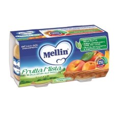 MELLIN*OM FRUTTA MIS 2X100G