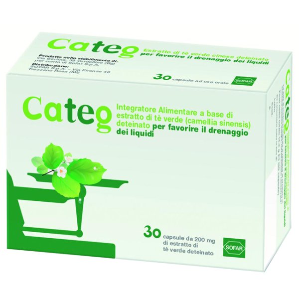 CATEG 30 CPS 200MG