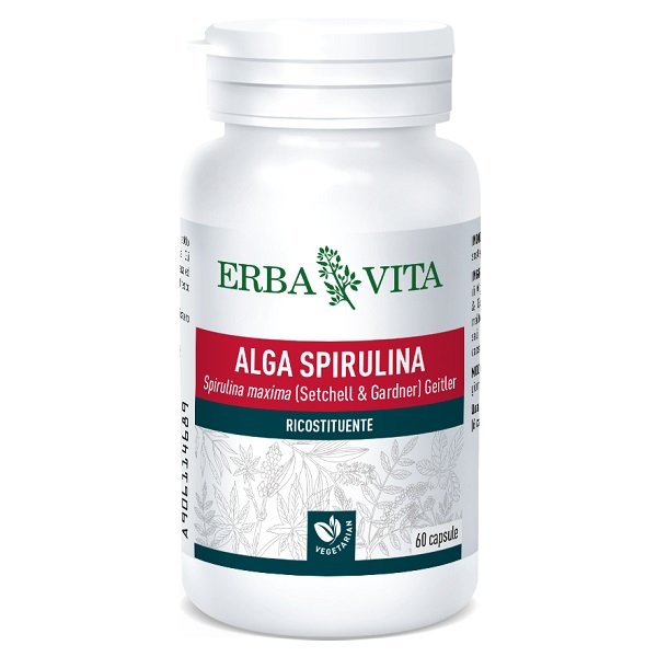 ALGA SPIRULINA 60CPS 450MG ERB