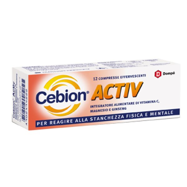 CEBION ACTIV 12CPR EFFERVESCEN