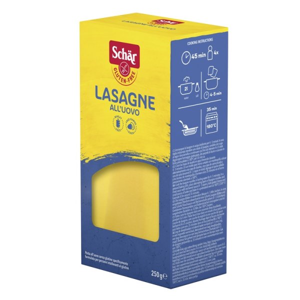 SCHAR PAS.S/GLUT LASAGN UOVO25