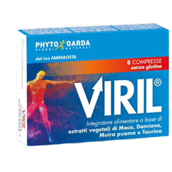 VIRIL 8CPR RIVESTITE OS 1100MG