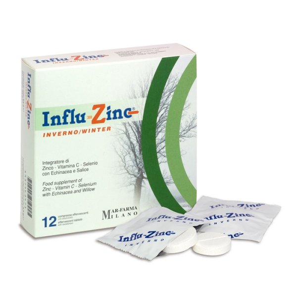 INFLU ZINC INV 12CPR EFFERV