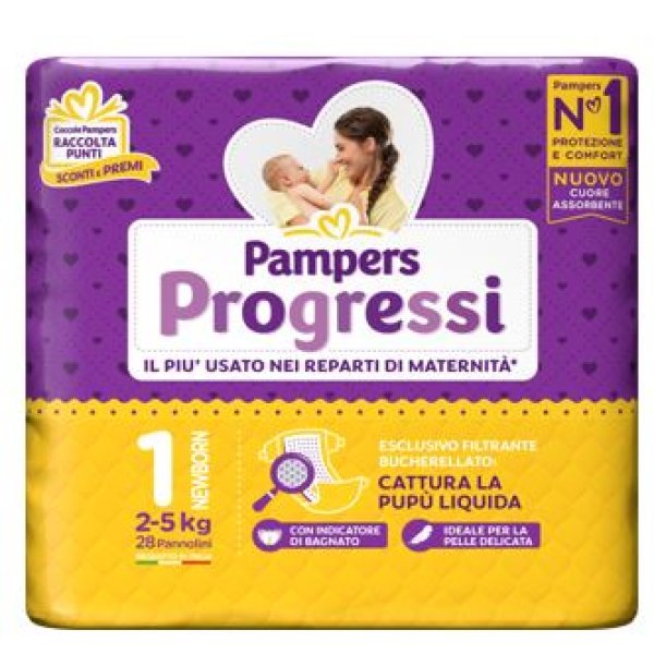 PAMPERS PROGRESSI SENS NEWBORN