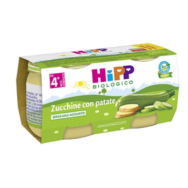 HIPP BIO OMOG ZUCCH PAT 2X80G