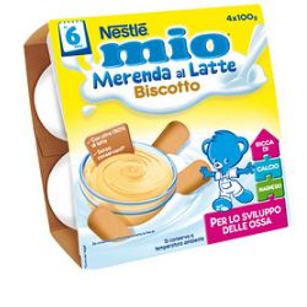 NESTLE MIO MER LATTE BISC4X100