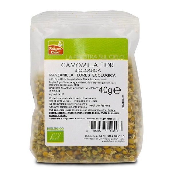 CAMOMILLA FIORI INTERI BIO 40G