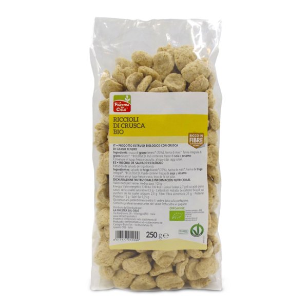 RICCIOLI CRUSCA 250G FINESTRA