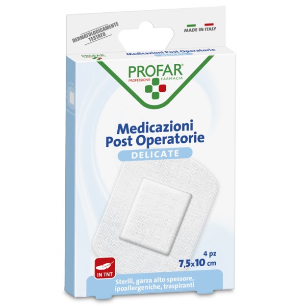 PROFAR MED POSTOP 7,5X10CM 4PZ