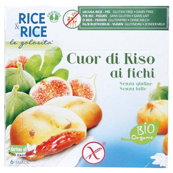 R&R CUOR DI RISO FICHI 6X33G