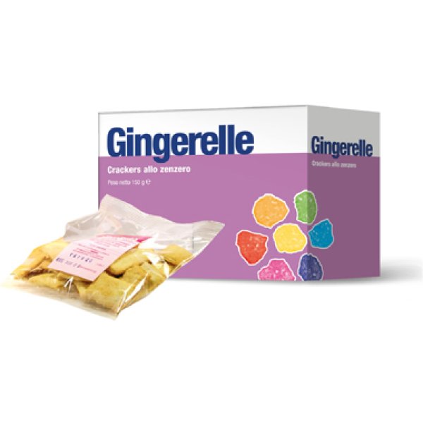 GINGERELLE CRAKERS 150G