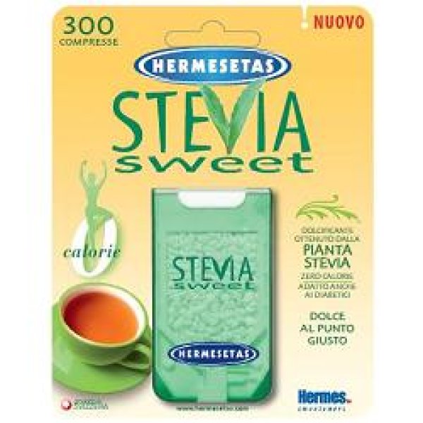 HERMESETAS STEVIA 300CPR