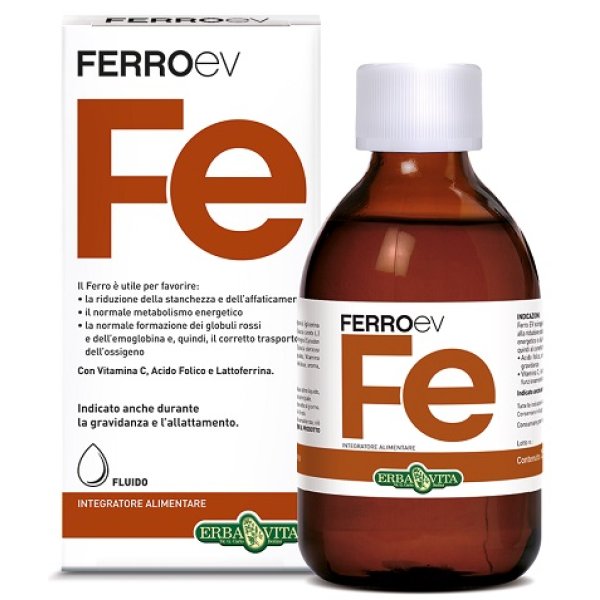 FERRO EV SCIROPPO 250ML ERBAVI