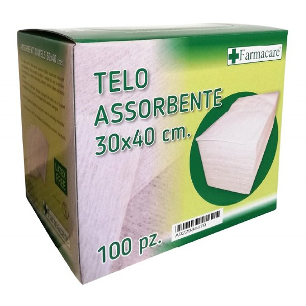 TELO ASSORB 30X40CM 100P FARMAC