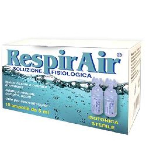 RESPIRAIR SOL FISIOL 18AMPOLLE