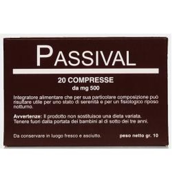 PASSIVAL ESTRATTO ERB 20CPR