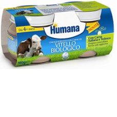 HUMANA OMOG VITELLO BIO 2X80G