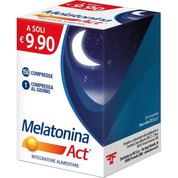 MELATONINA ACT 1MG 150CPR