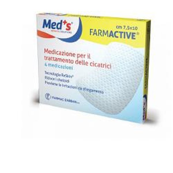 FARMACTIVE CICATRICI 5X7,5 4PZ