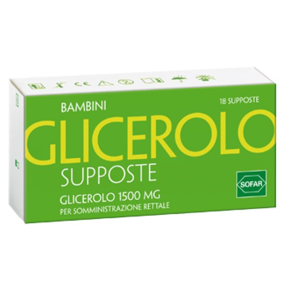 GLICEROLO SUPP BB 1500MG 18PZ