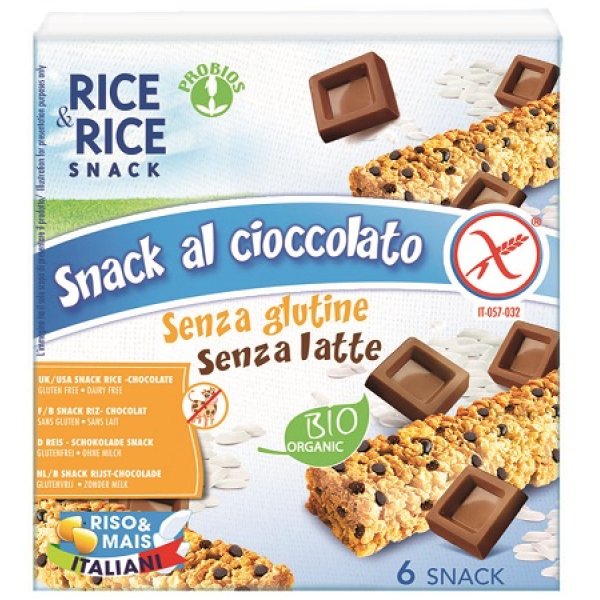 R&R SNACK RISO CIOCCOLATO6X21G