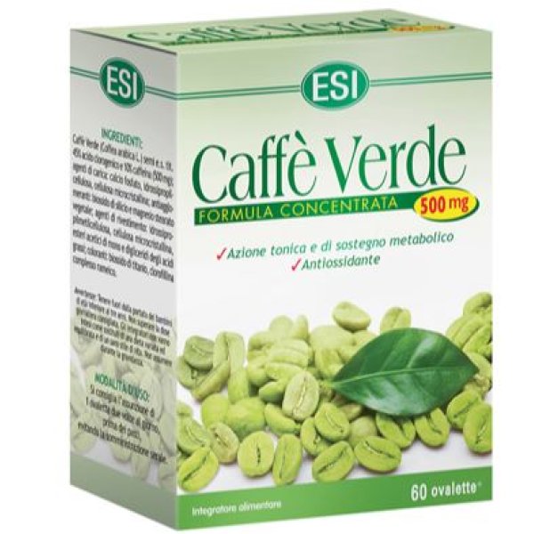 ESI CAFFE' VERDE 500MG 60OVAL