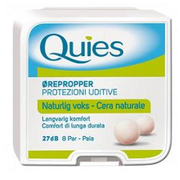 QUIES TAPPO AURICOLARE CERA 8P <