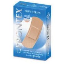 CER PRONTEX SKIN STRIPS GR 12P