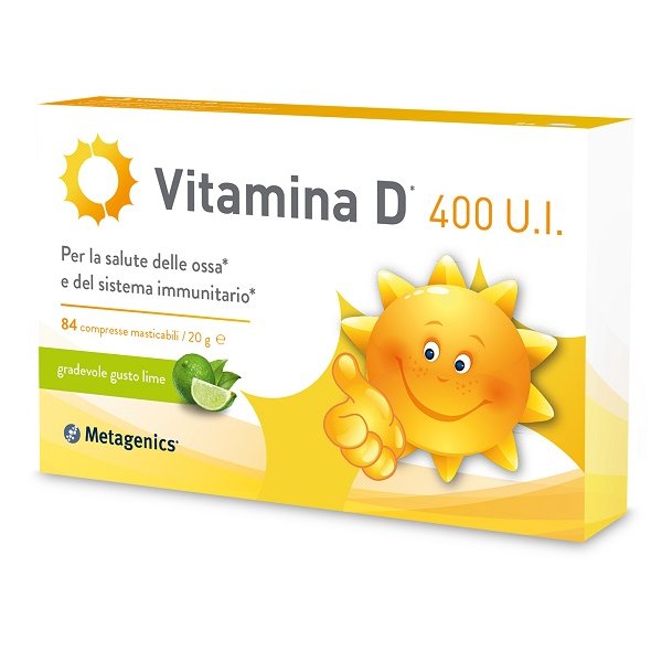 VITAMINA D 400 UI 84CPR