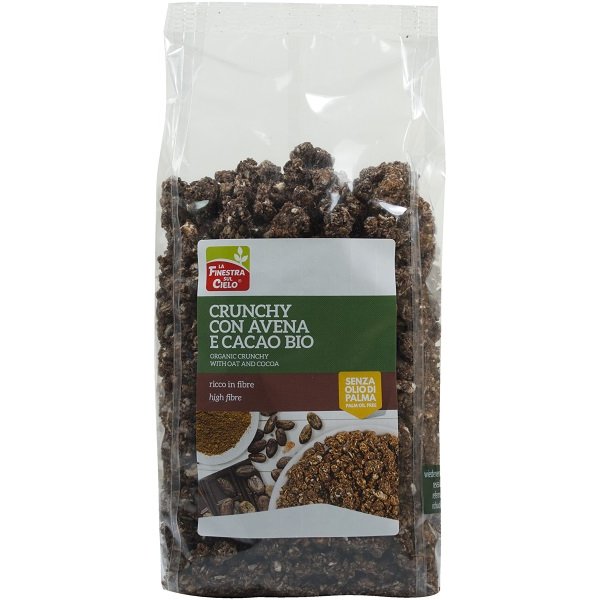 CRUNCHY C/AVENA/CACAO BIO 375G