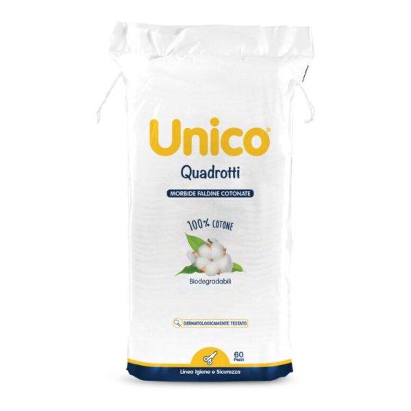 UNICO QUADROTTI 100% COT 60PZ