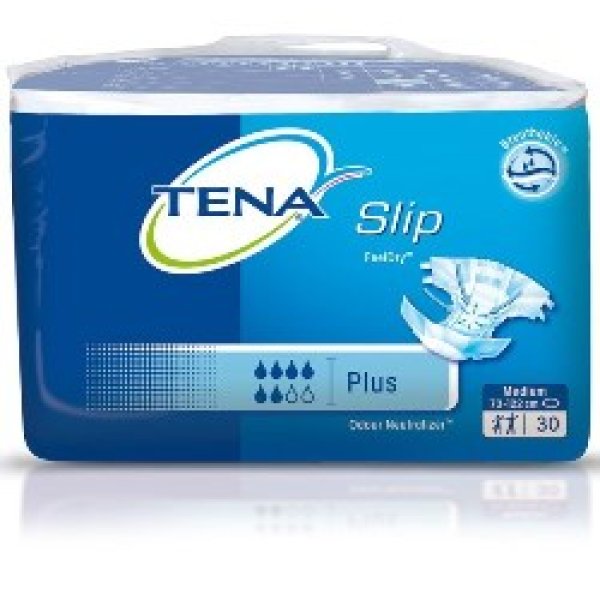 TENA SLIP PLUS PANN M 30PZ