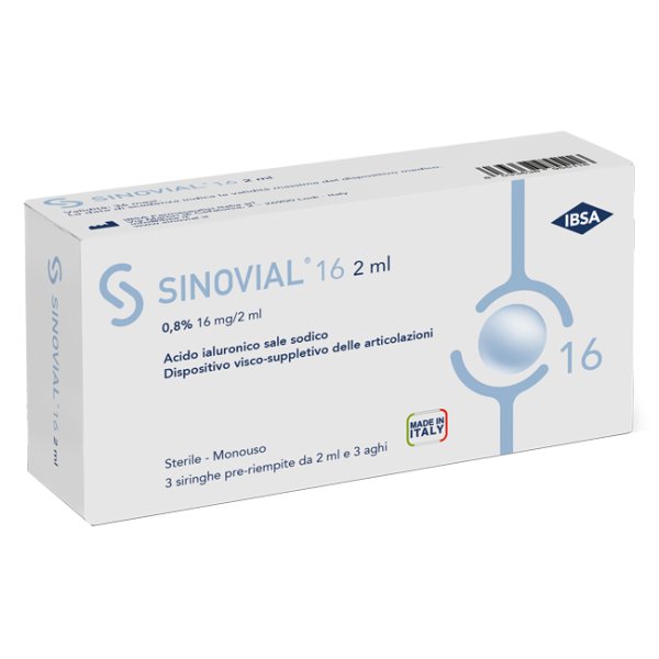 SINOVIAL 16 SIR 0,8% 2ML 3PZ