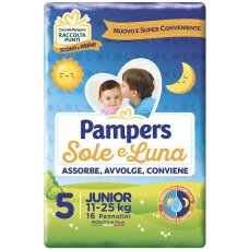 PAMPERS SOLE&LUNA FLASH J 16PZ