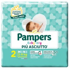 PAMPERS BD DOWNCOUNT MINI 24PZ