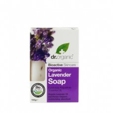 DR ORGANIC LAVENDER SOAP 100G