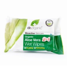 DR ORGANIC ALOE WET WIPES 20PZ