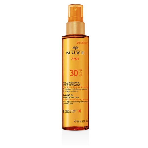 NUXE SUN HUILE BRONZANTE SPF30