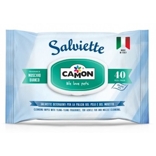 SALVIETTE MUSCHIO BIANCO