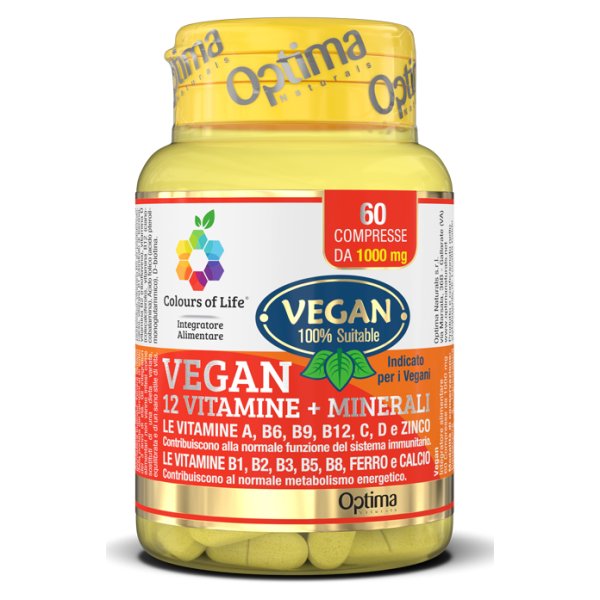 VEGAN 12 VIT+MIN 60CPR