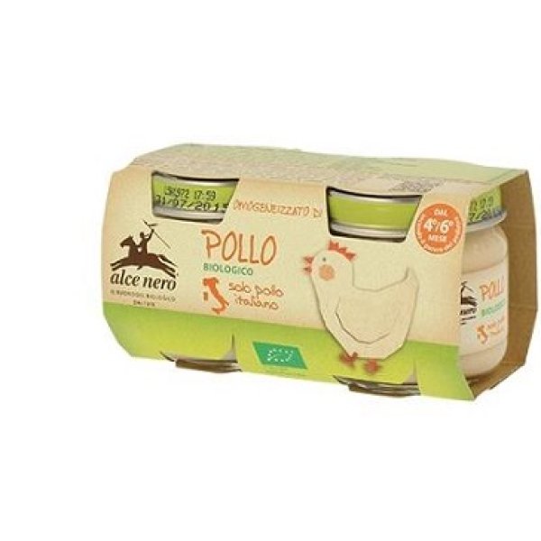 OMOGENEIZ POLLO BIO 2X80G ALCE