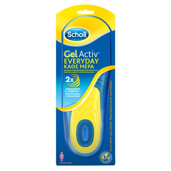 SCHOLL GEL ACTIV EVERYDAY D